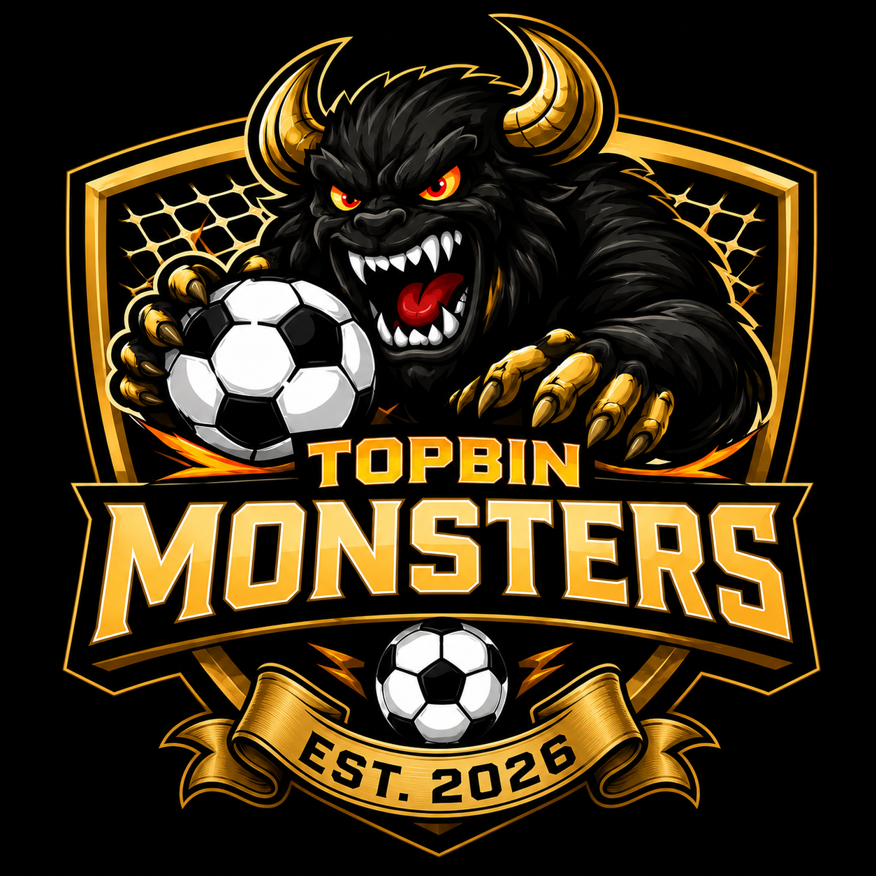 Top Bin Monsters FC crest
